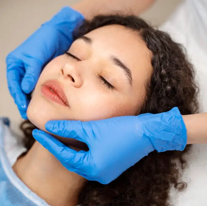 Lipossucion de double menton