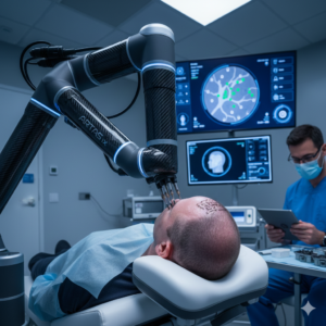greffe de cheveux robotisée