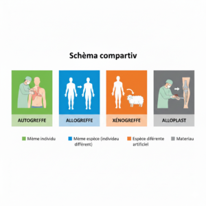 Types de greffes osseuses dentaires
