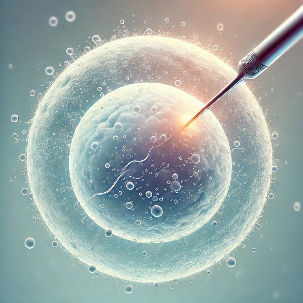procédure de fécondation in vitro réalisée par des spécialistes