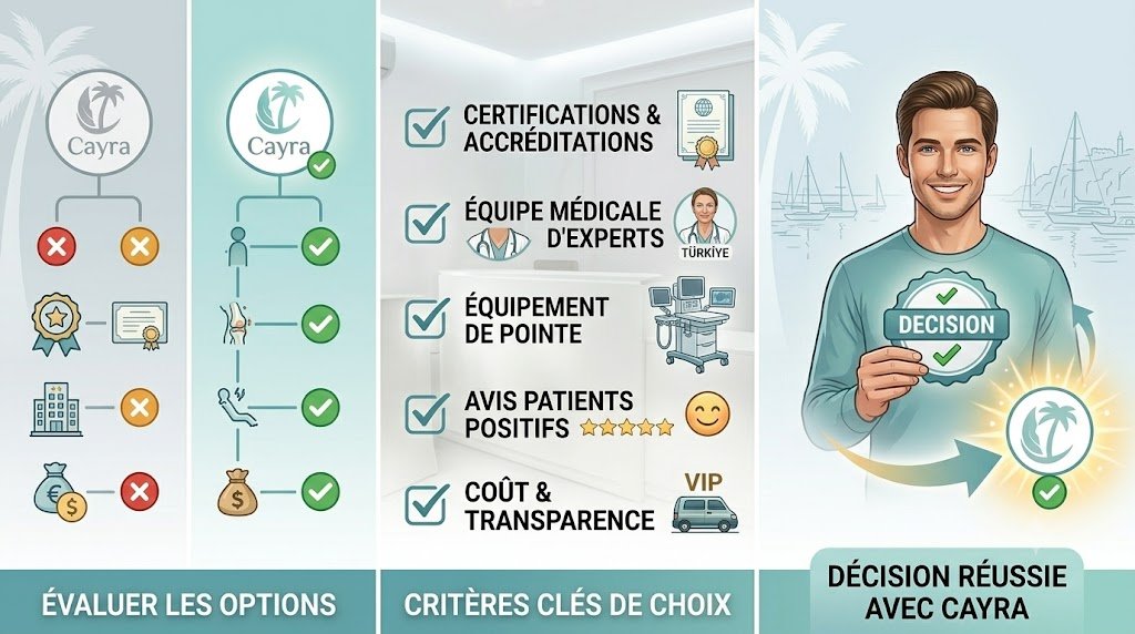comparer une clinique médicale