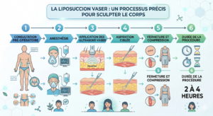 procédure de Liposuccion VASER Haute Définition