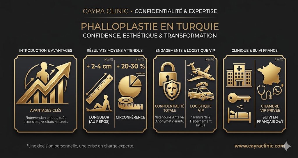 Phalloplastie en Turquie : allongement, épaississement et résultats expliqués 