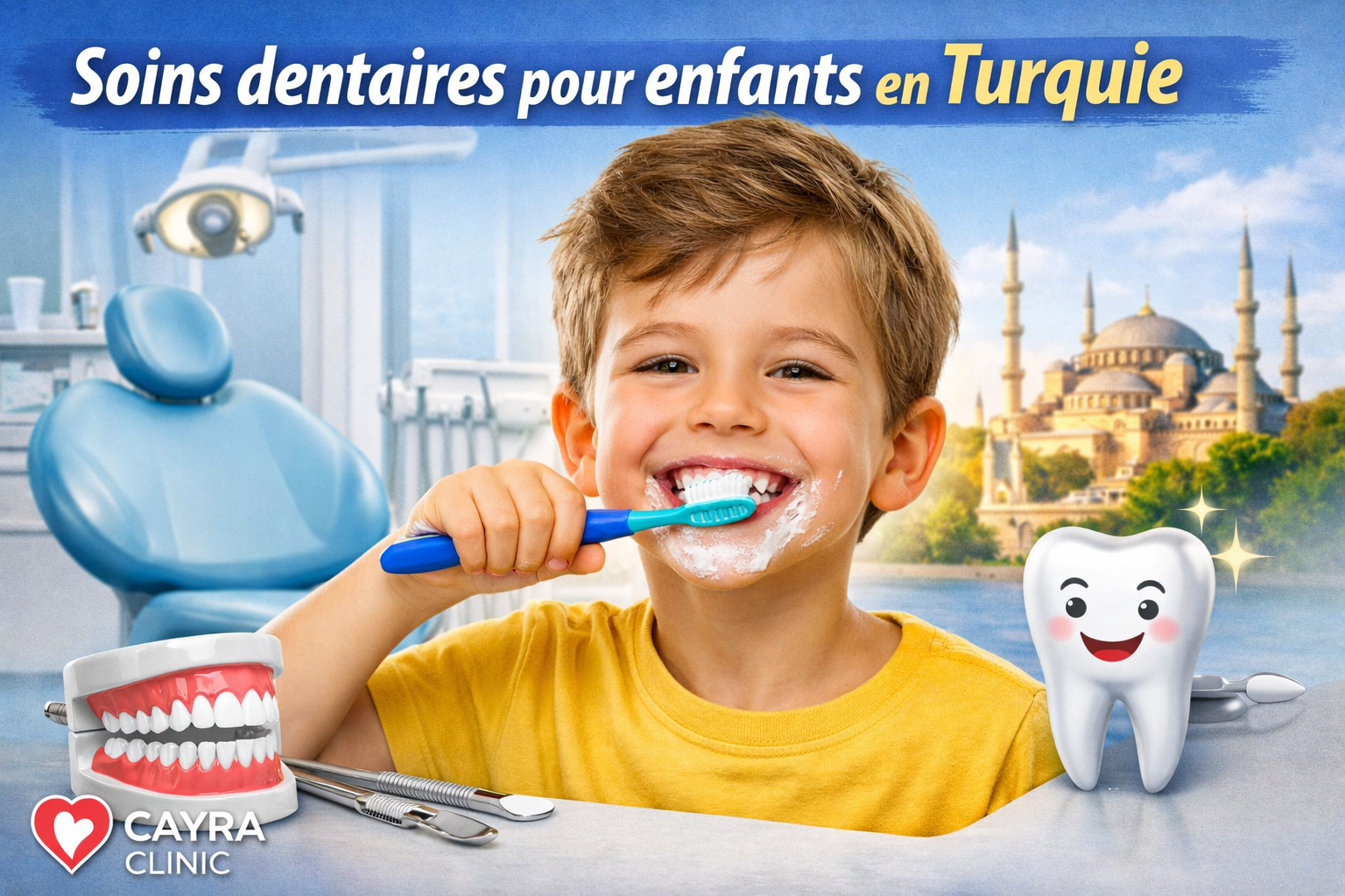 dentiste pour enfant en Turquie