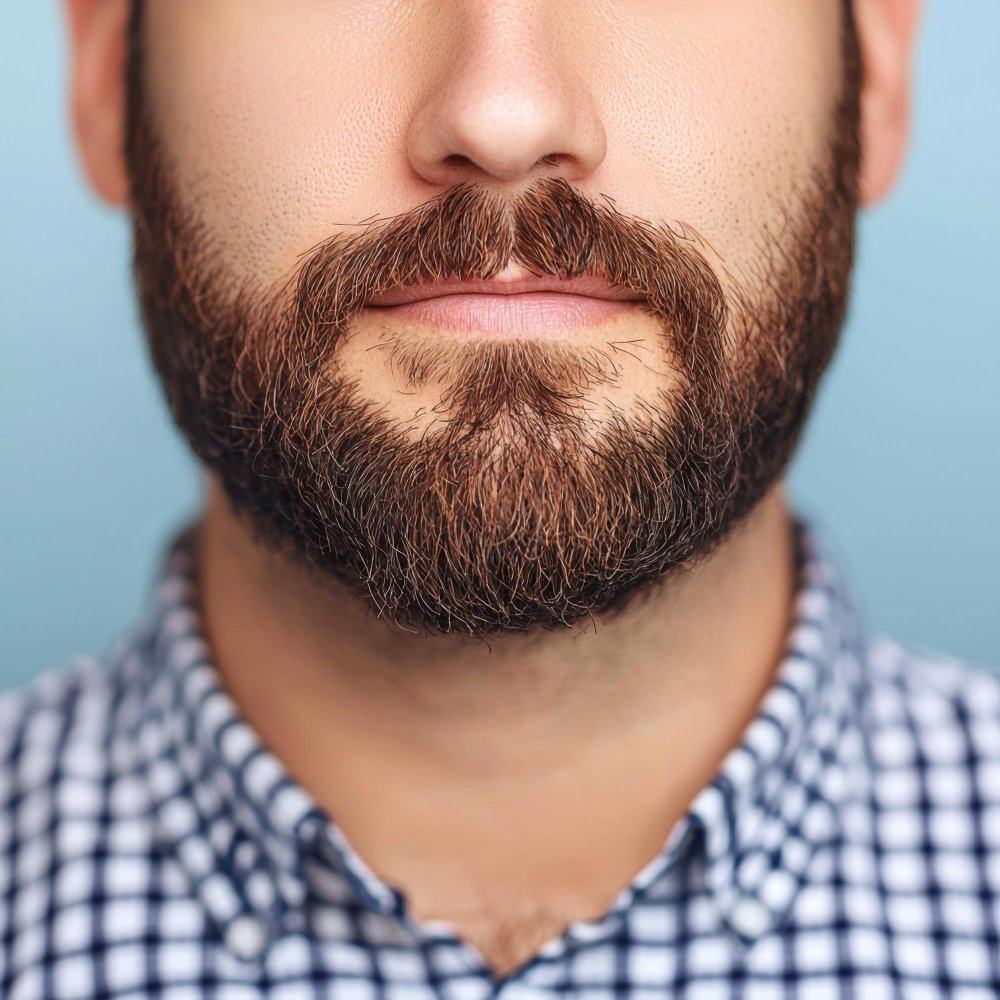 Greffe de barbe dense et naturelle pour hommes à Istanbul