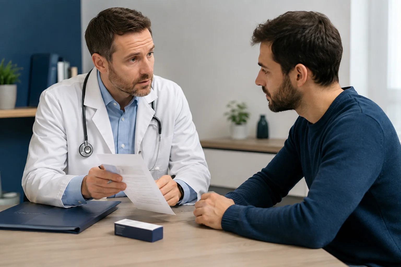 Information du patient sur les bénéfices et risques du finastéride