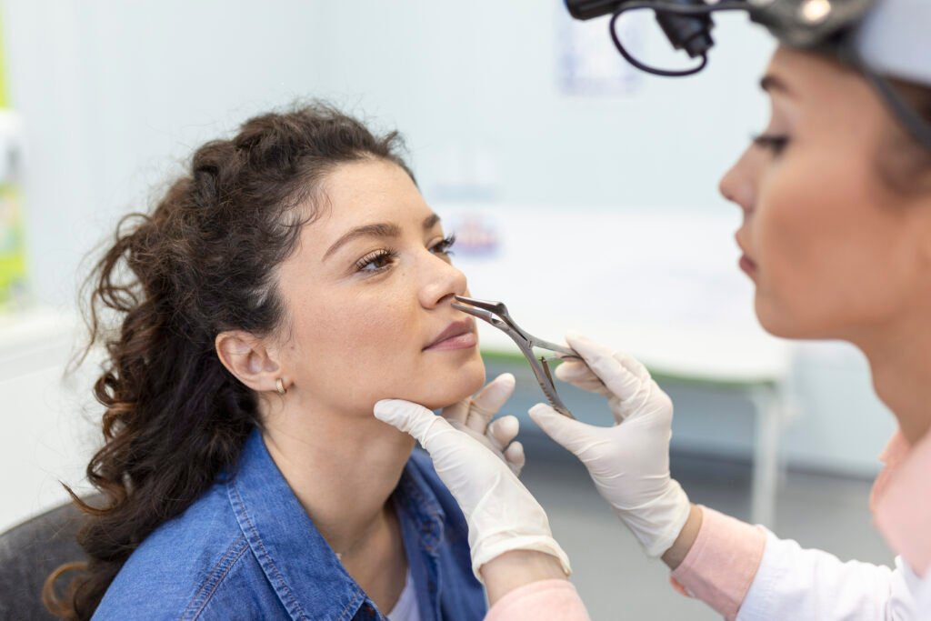 Septoplastie fonctionnelle pour corriger la déviation de la cloison nasale